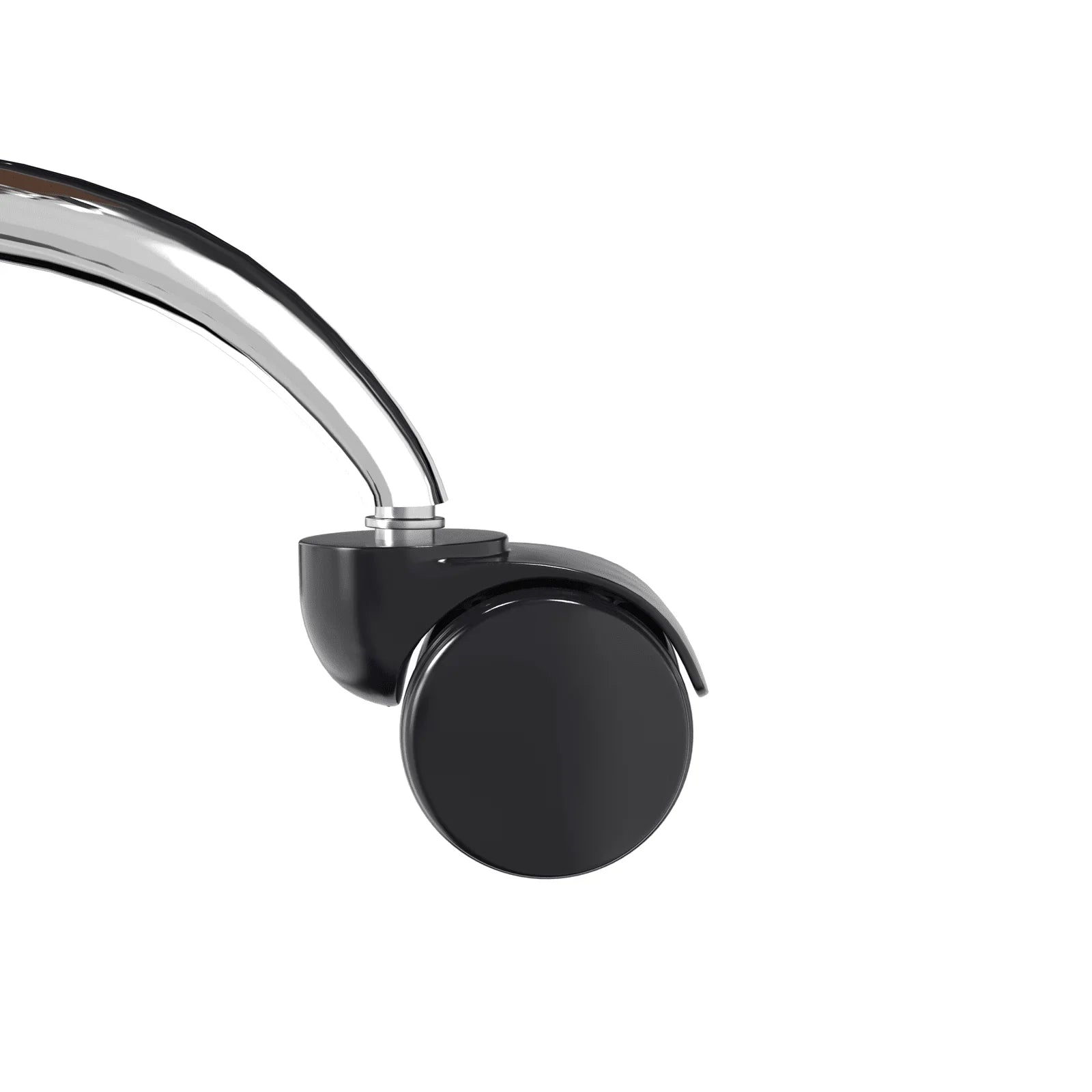 Evander Modern Swivel Office Chair in Faux Leather with Adjustable Height and Silver Frame - Elax Furniture