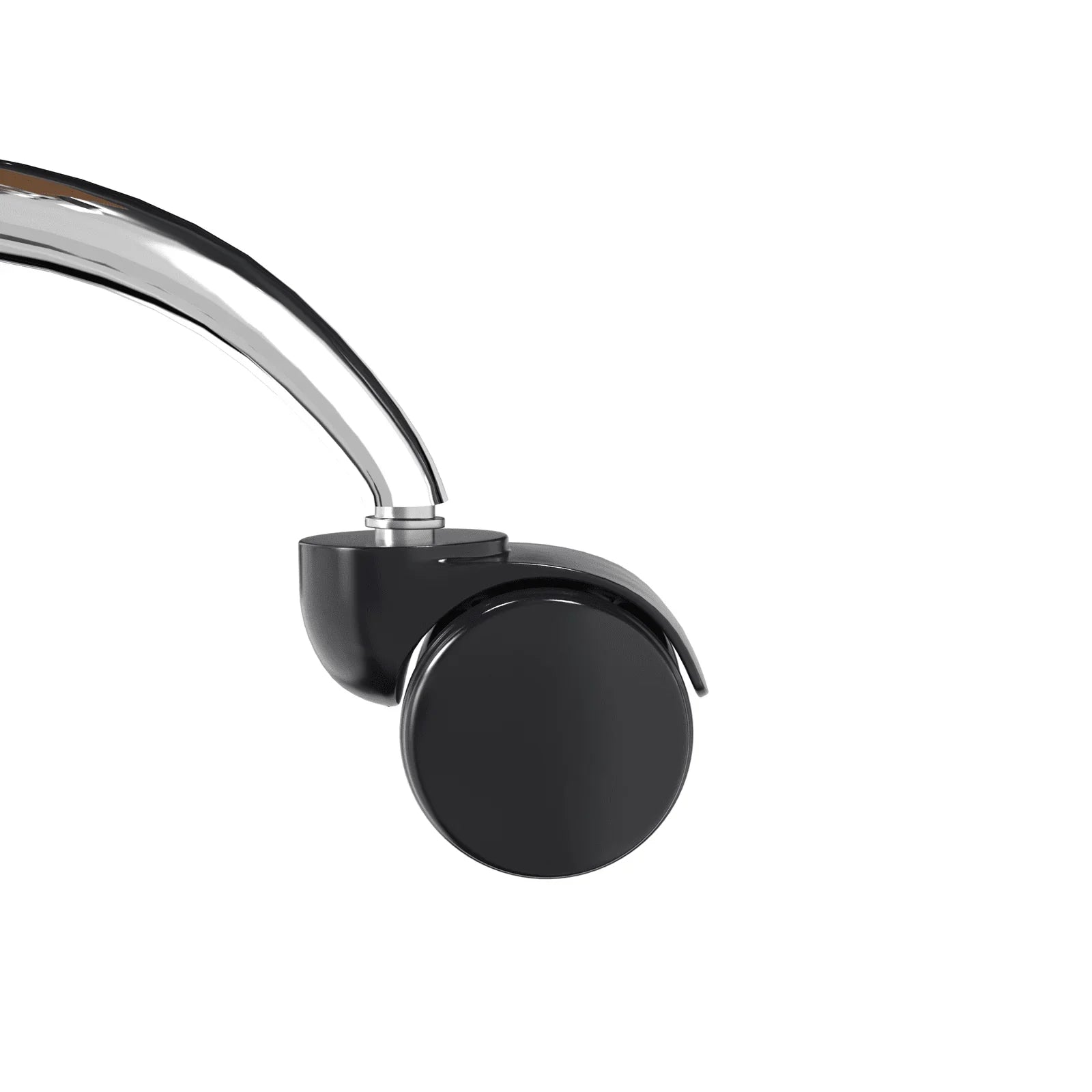 Evander Modern Swivel Office Chair in Faux Leather with Adjustable Height and Silver Frame - Elax Furniture