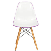 Dover and Cresco Modern Dining Chair Molded Side Chair with Base - Elax Furniture