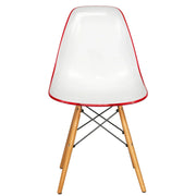 Dover and Cresco Modern Dining Chair Molded Side Chair with Base - Elax Furniture