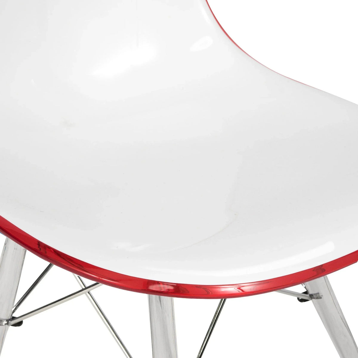 Dover and Cresco Modern Dining Chair Molded Side Chair with Base - Elax Furniture