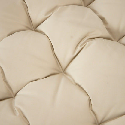 Modern Upholstered 2 Person Hanging Egg Swing Cushion with Headrest - Elax Furniture