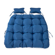 Modern Upholstered 2 Person Hanging Egg Swing Cushion with Headrest - Elax Furniture