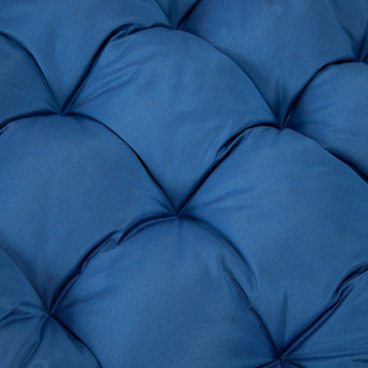 Modern Upholstered 2 Person Hanging Egg Swing Cushion with Headrest - Elax Furniture