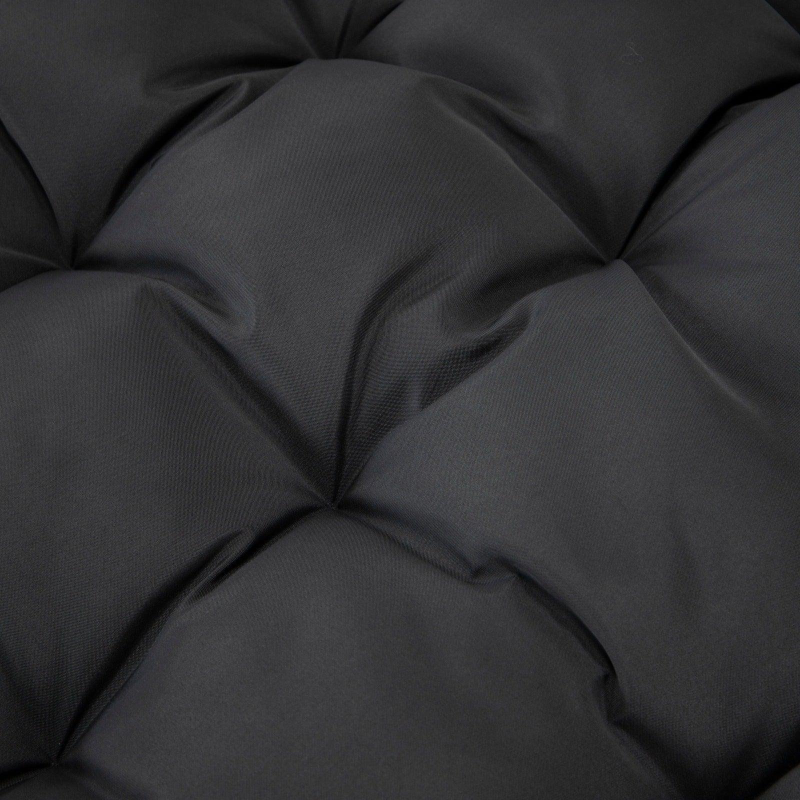 Modern Upholstered 2 Person Hanging Egg Swing Cushion with Headrest - Elax Furniture