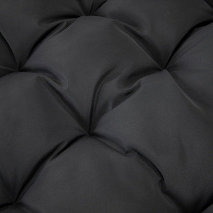 Modern Upholstered 2 Person Hanging Egg Swing Cushion with Headrest - Elax Furniture