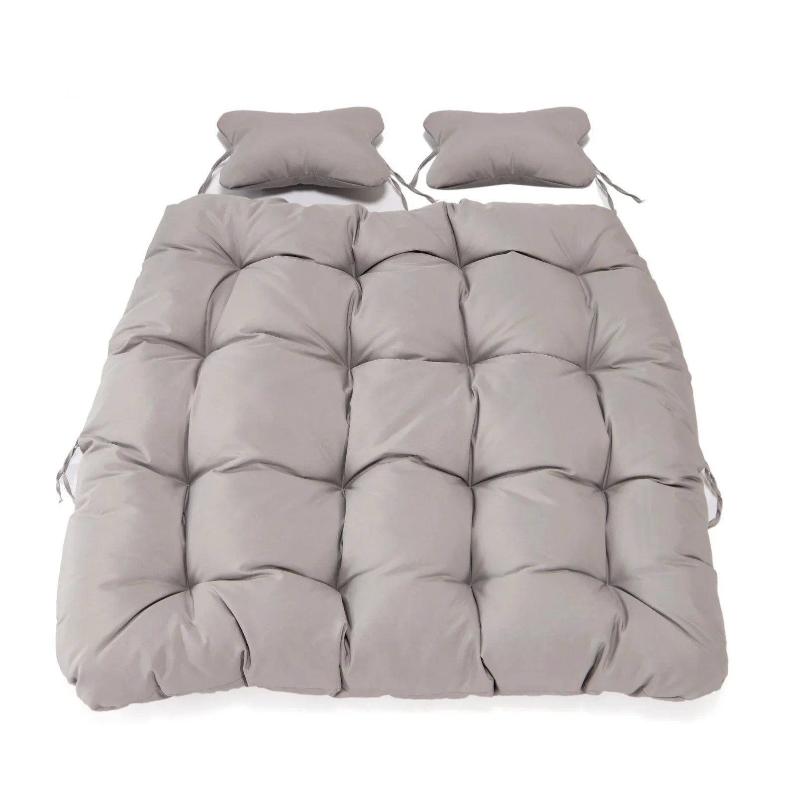 Modern Upholstered 2 Person Hanging Egg Swing Cushion with Headrest - Elax Furniture