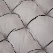 Modern Upholstered 2 Person Hanging Egg Swing Cushion with Headrest - Elax Furniture