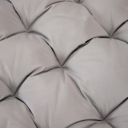 Modern Upholstered 2 Person Hanging Egg Swing Cushion with Headrest - Elax Furniture