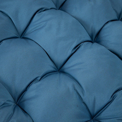 Modern Upholstered 2 Person Hanging Egg Swing Cushion with Headrest - Elax Furniture