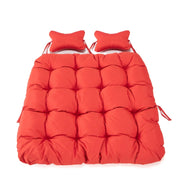 Modern Upholstered 2 Person Hanging Egg Swing Cushion with Headrest - Elax Furniture