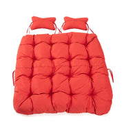 Modern Upholstered 2 Person Hanging Egg Swing Cushion with Headrest - Elax Furniture