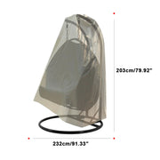 Hanging Egg Swing Chair Outdoor Fabric Cover - Elax Furniture