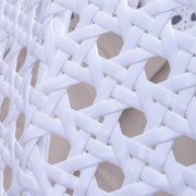 Modern White Wicker Hanging Double Seater Egg Swing Chair - Elax Furniture