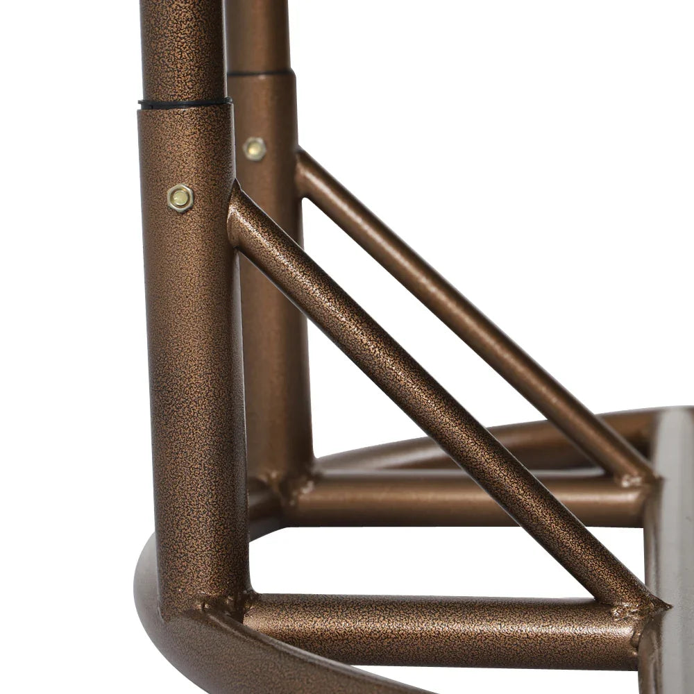 Modern Beige Wicker Hanging Double Seater Egg Swing Chair - Elax Furniture