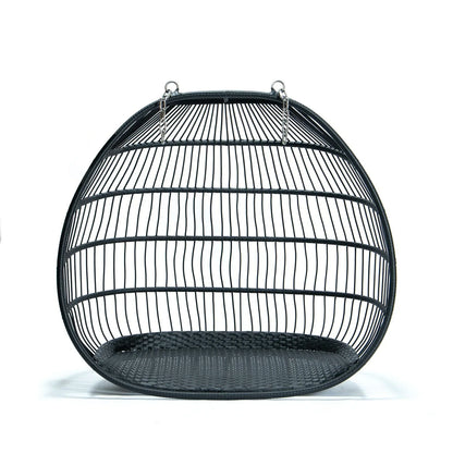 Wicker 2 Person Double Folding Hanging Egg Swing Chair - Elax Furniture