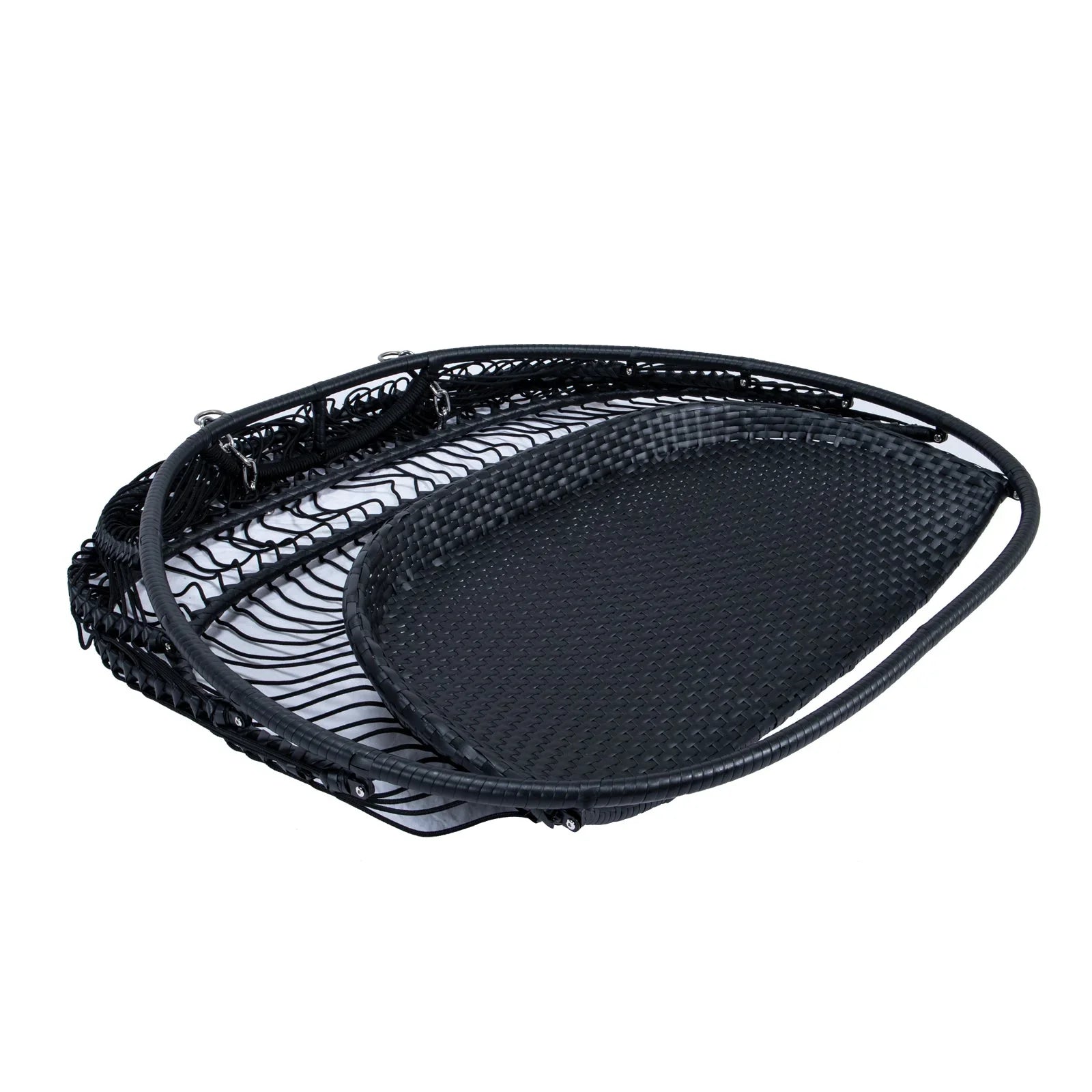 Wicker 2 Person Double Folding Hanging Egg Swing Chair - Elax Furniture