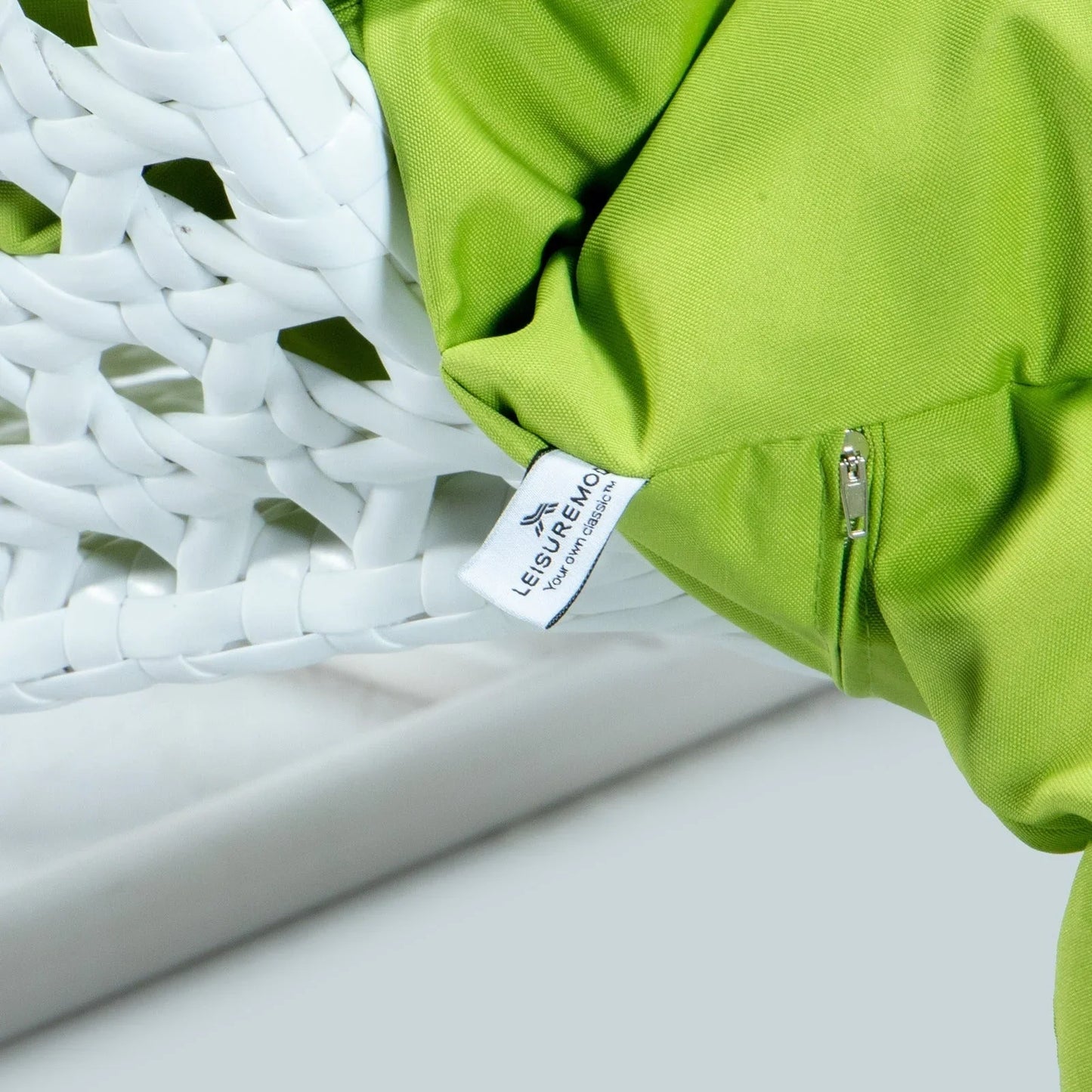 Modern White Wicker Hanging Double Seater Egg Swing Chair - Elax Furniture