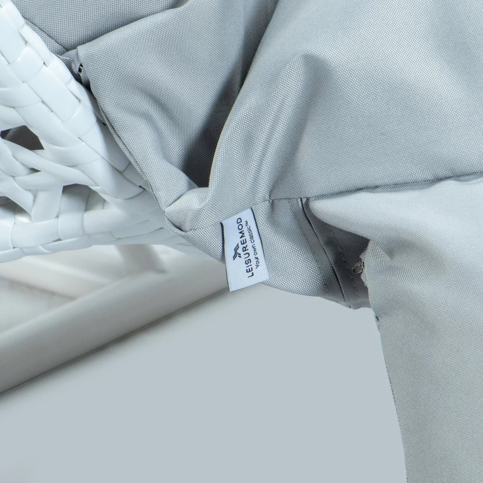 Modern White Wicker Hanging Double Seater Egg Swing Chair - Elax Furniture