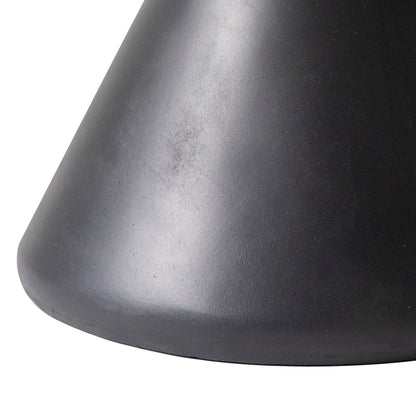 Echo Side Table with Weather-Resistant Fibersone Top Round Accent Table - Elax Furniture