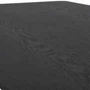 Elmwood Rectangular Coffee Table with Ash Wood Tabletop in Iron - Elax Furniture