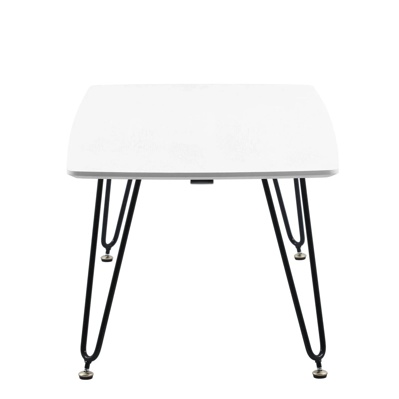 Elmwood Rectangular Coffee Table with Ash Wood Tabletop in Iron - Elax Furniture