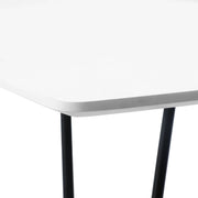 Elmwood Rectangular Coffee Table with Ash Wood Tabletop in Iron - Elax Furniture