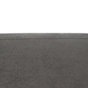 Faze 3-Seater Velvet Sofa with Curved Backrest and Pine Wood Base Light Grey Sofa Leisuremod