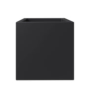Fern Fiberstone and MGO Clay Mid-Century Modern Square Planter Pot for Indoor and Outdoor - Elax Furniture