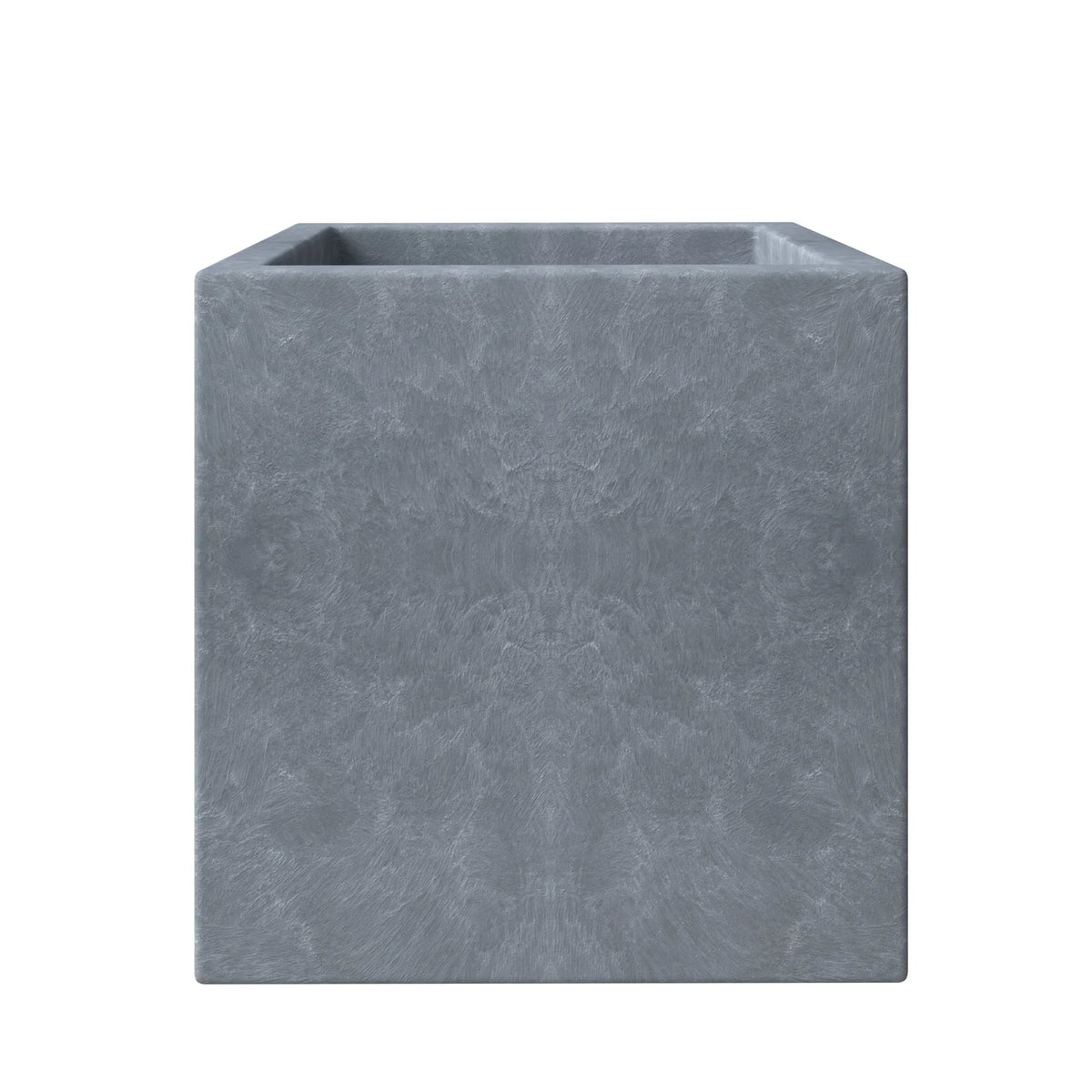 Fern Fiberstone and MGO Clay Mid-Century Modern Square Planter Pot for Indoor and Outdoor - Elax Furniture