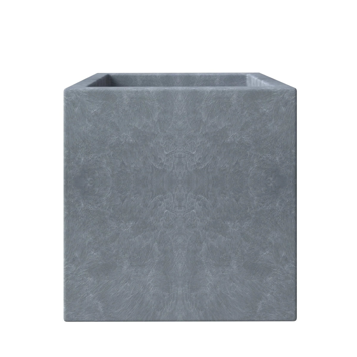 Fern 5-Piece Modern Fiberstone and MGO Clay Square Planter Set for Indoor and Outdoor - Elax Furniture