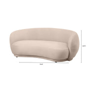 Faze 3-Seater Wide Couch Sofa Upholstered in Velvet - Elax Furniture