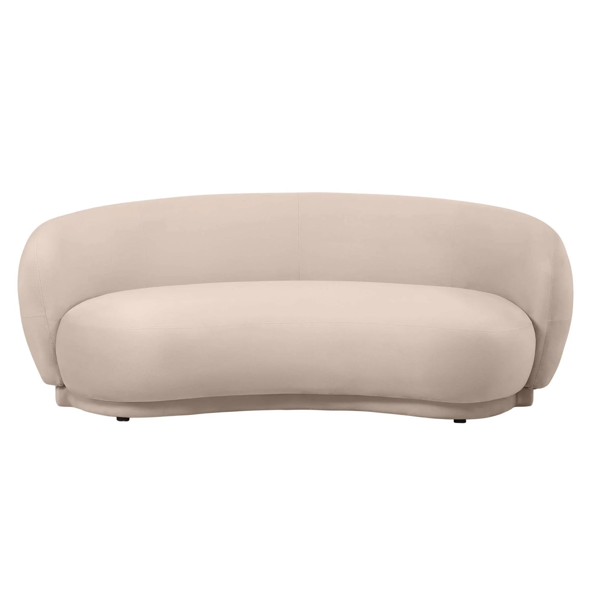 Faze 3-Seater Wide Couch Sofa Upholstered in Velvet - Elax Furniture