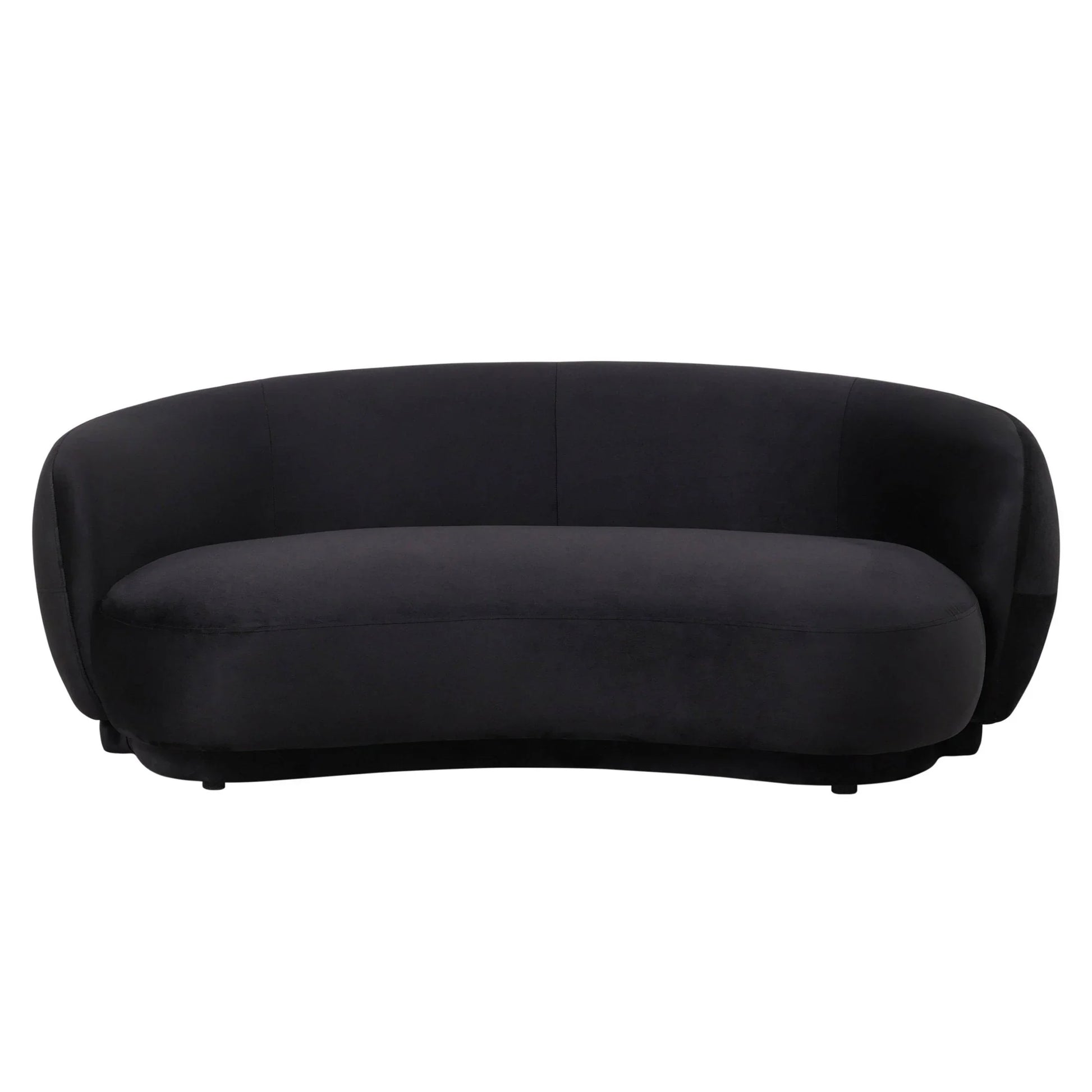 Faze 3-Seater Wide Couch Sofa Upholstered in Velvet - Elax Furniture
