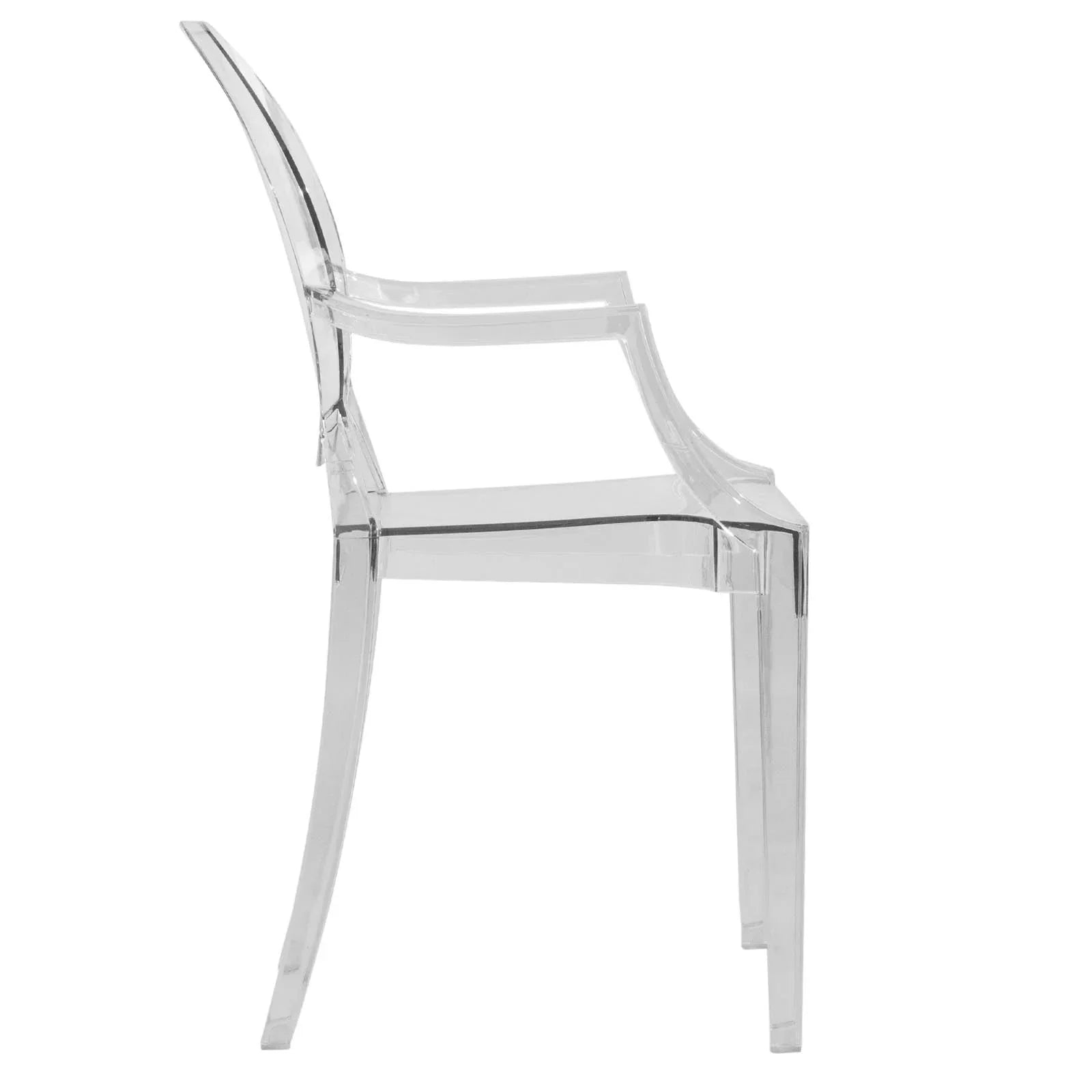Carroll Modern Acrylic Dining Chair, Set of 4 - Elax Furniture