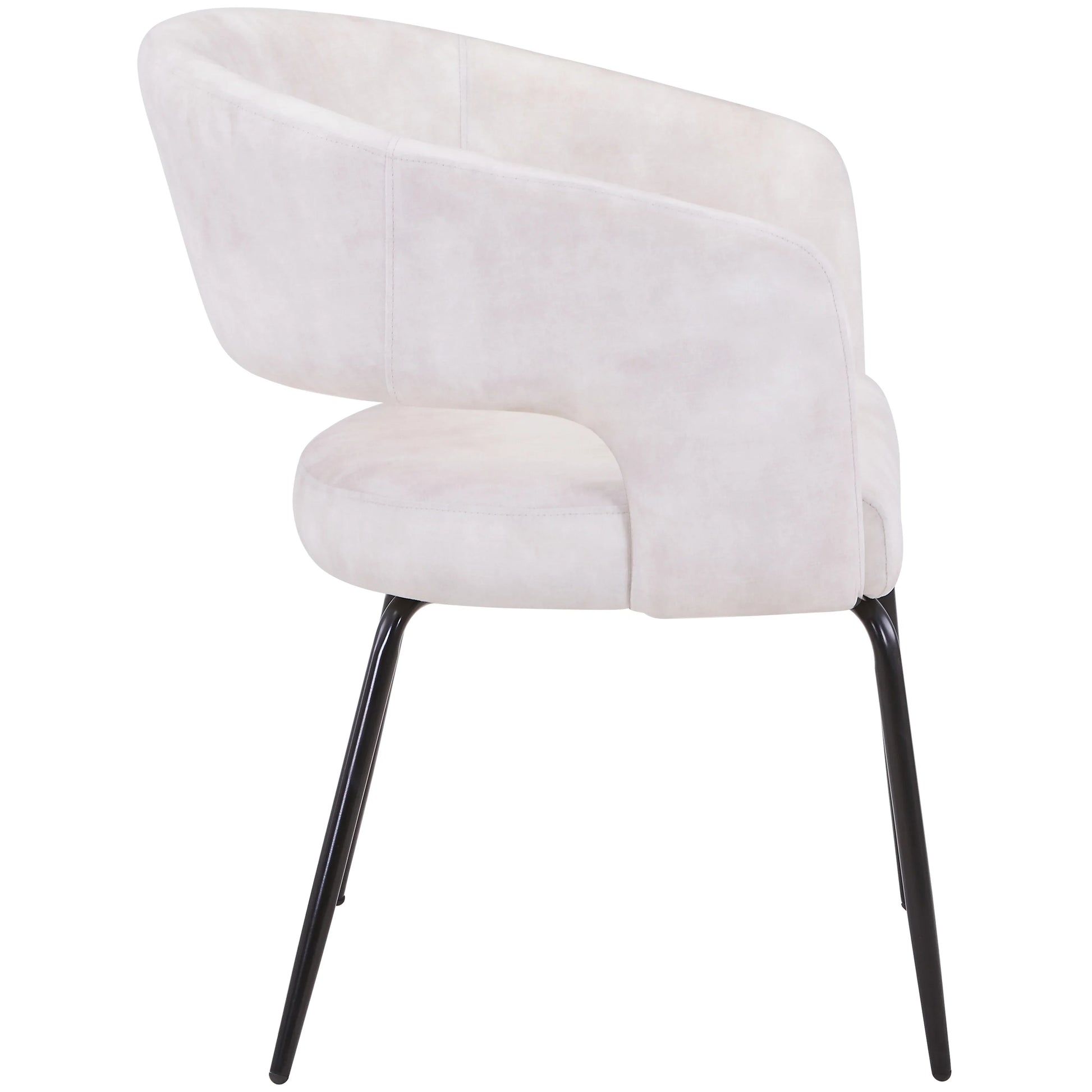 Voren 7-Piece Dining Set with Rectangular Glass Dining Table Gold Base and 6 Velvet/Leather Dining Chairs with Iron Base - Elax Furniture