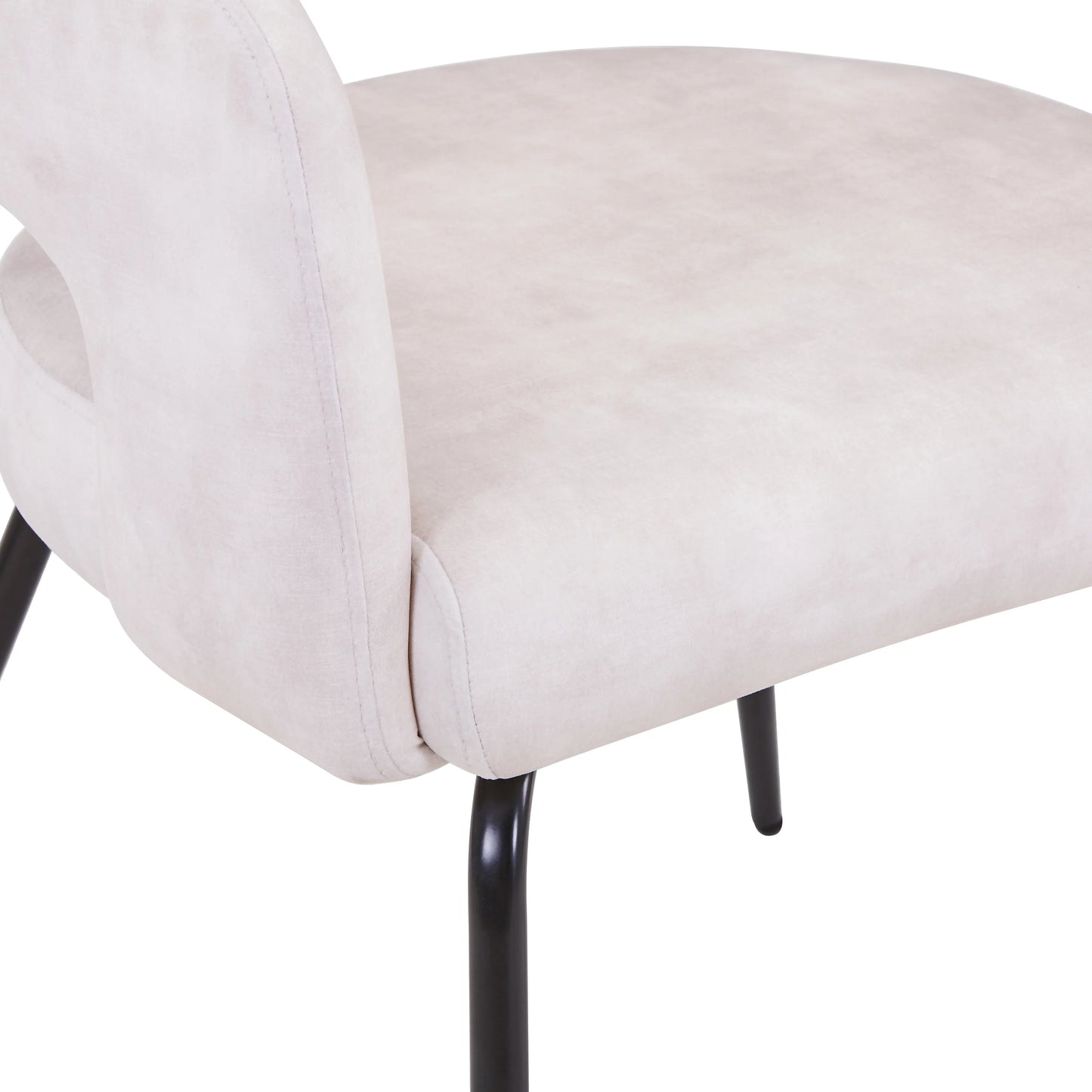 Voren 7-Piece Dining Set with Rectangular Sintered Stone Dining Table Gold Base and 6 Velvet Dining Chairs with Iron Base - Elax Furniture