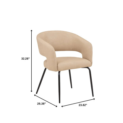 Voren 7-Piece Dining Set with Rectangular Sintered Stone Dining Table Gold Base and 6 Velvet Dining Chairs with Iron Base - Elax Furniture