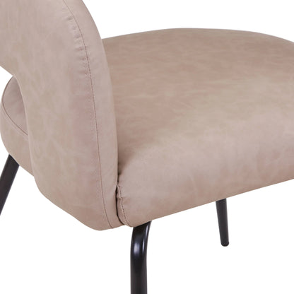 Voren 7-Piece Dining Set with Rectangular Glass Dining Table Gold Base and 6 Velvet/Leather Dining Chairs with Iron Base - Elax Furniture