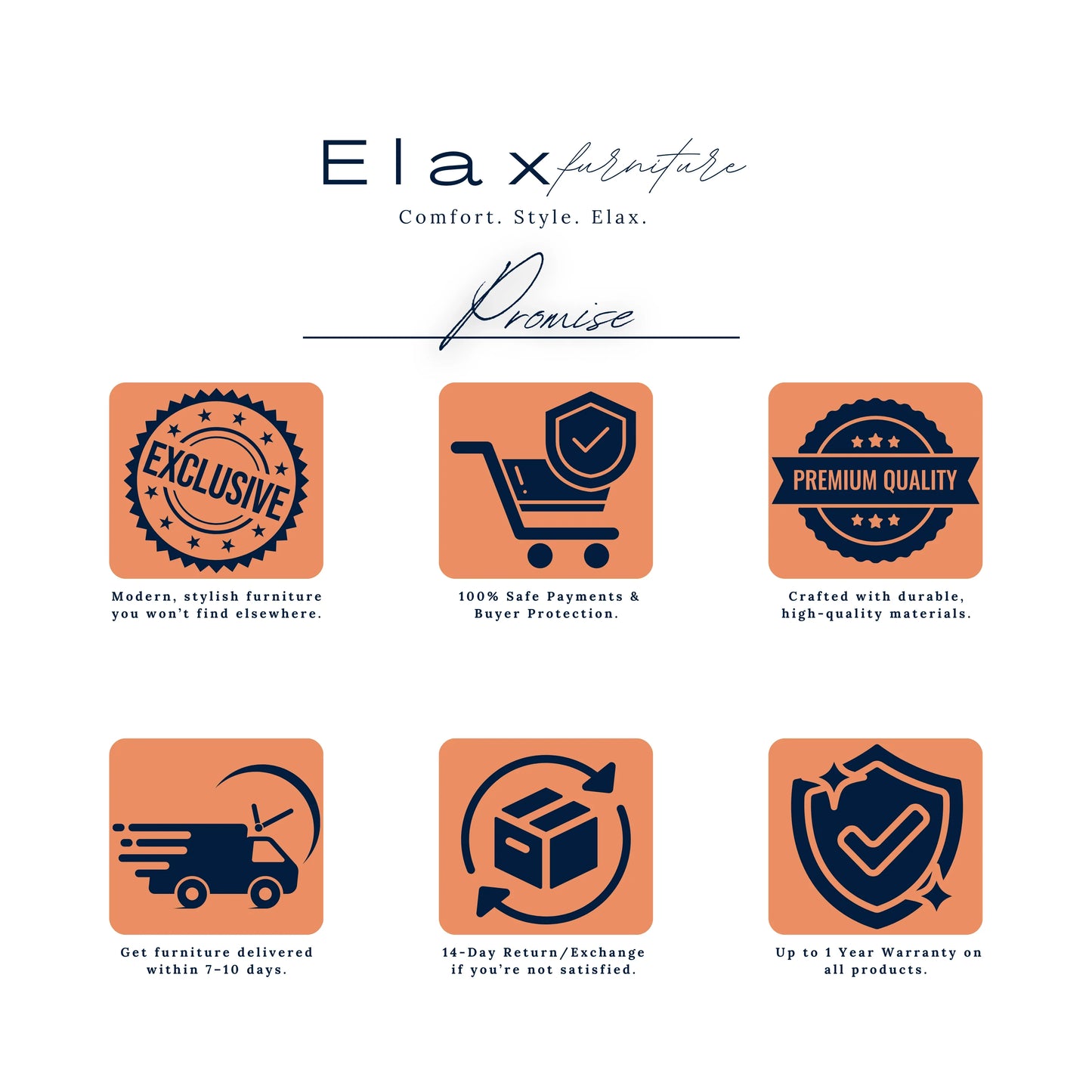 Aiaria High-Back Ergonomic Office Chair with Adjustable Height, Swivel, and Tilt - Elax Furniture