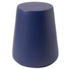 Glint 14" Wide Fiberstone Side Table in Tapered Base Design