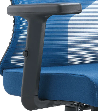 Glen Cotton Mid-Back Adjustable Office Conference Chair - Elax Furniture