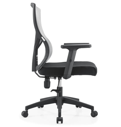 Glen Cotton Mid-Back Adjustable Office Conference Chair - Elax Furniture