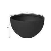 Grove Modern 3-Piece Round Planter Set in Fiberstone Weather Resistant Design - Elax Furniture