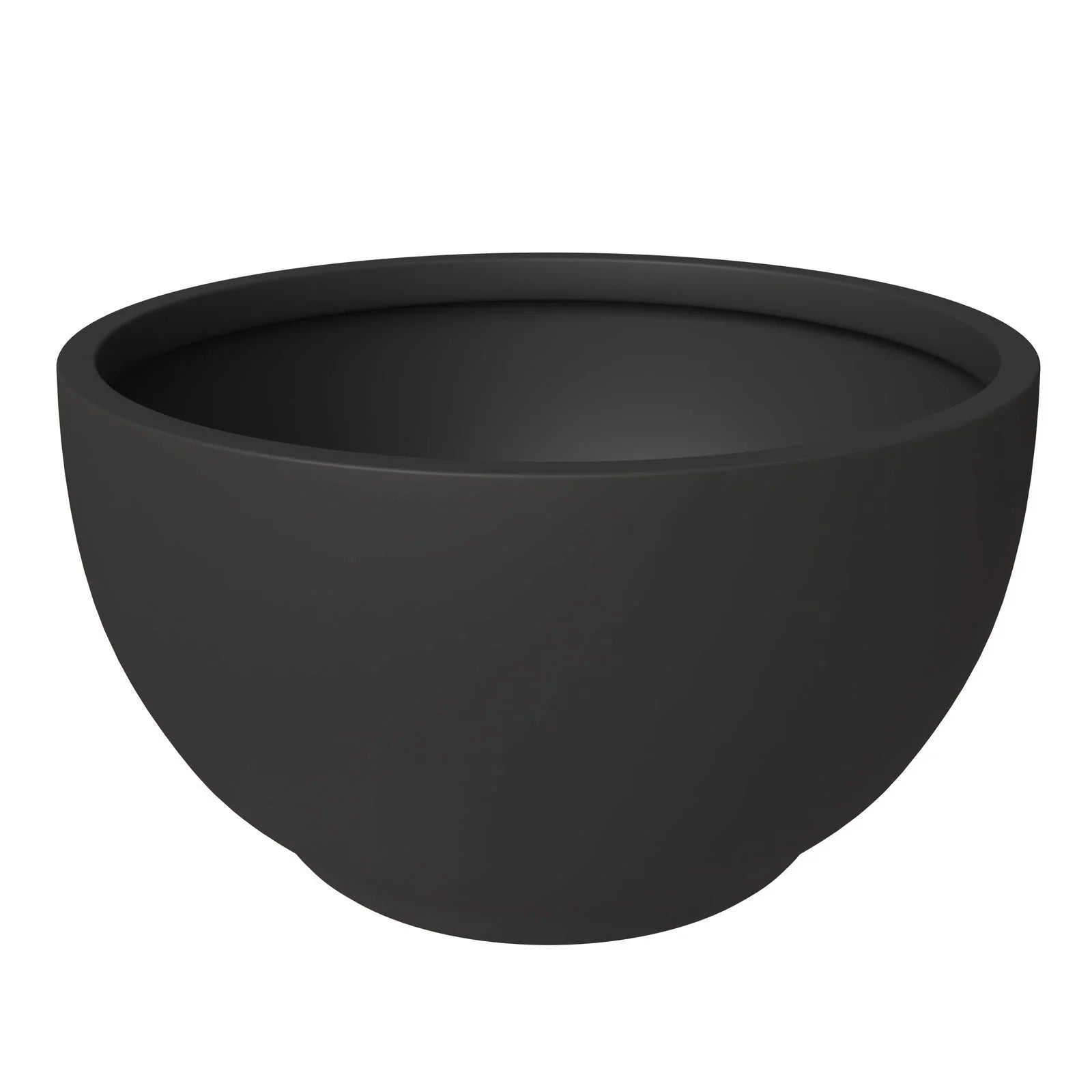Grove Modern 3-Piece Round Planter Set in Fiberstone Weather Resistant Design - Elax Furniture