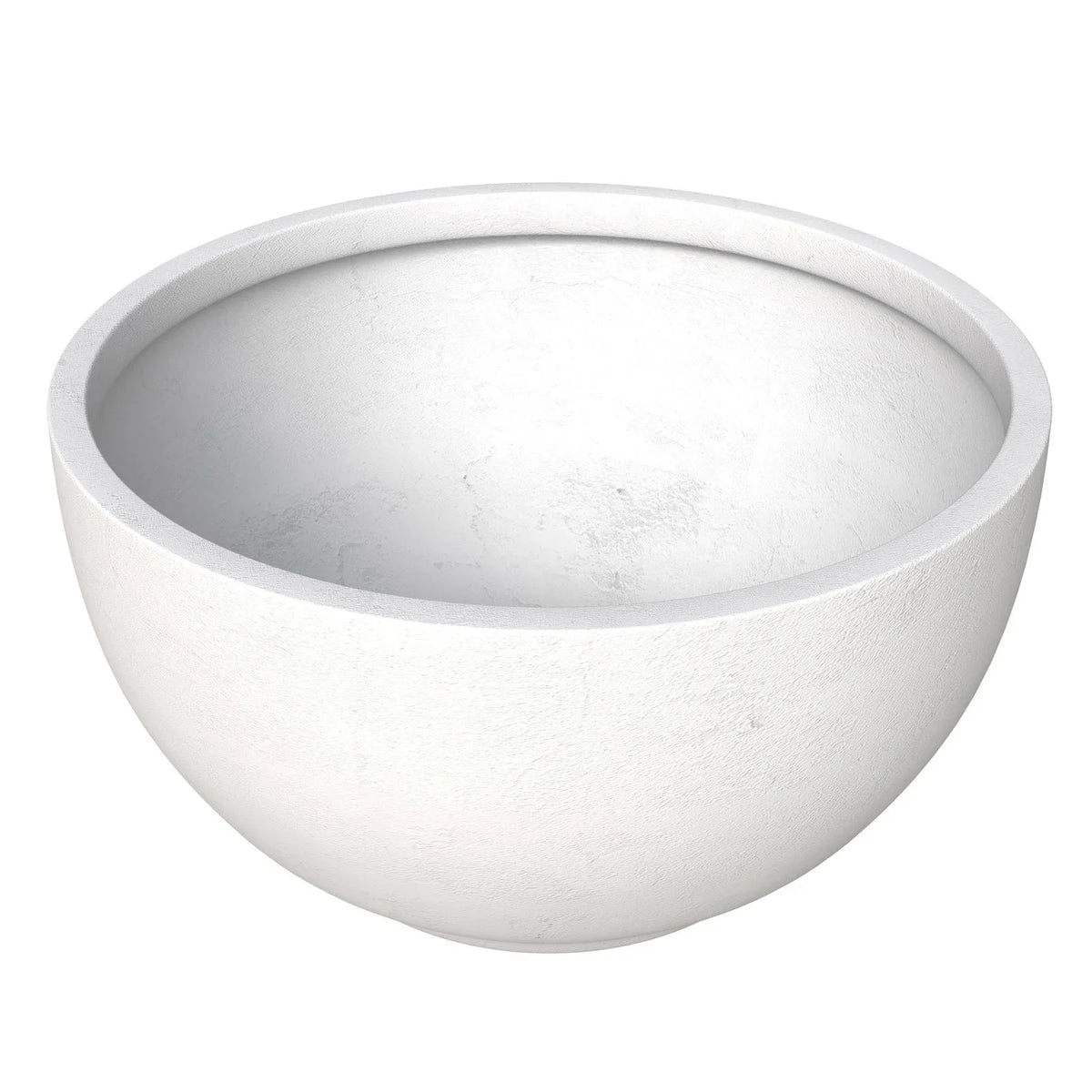 Grove Modern 3-Piece Round Planter Set in Fiberstone Weather Resistant Design - Elax Furniture