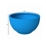 Grove Modern Fiberstone Round Planter Weather Resistant Design Plant Pot - Elax Furniture