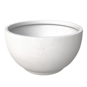 Grove Modern Fiberstone Round Planter Weather Resistant Design Plant Pot - Elax Furniture