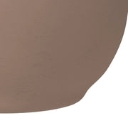 Grove Modern Fiberstone Round Planter Weather Resistant Design Plant Pot - Elax Furniture