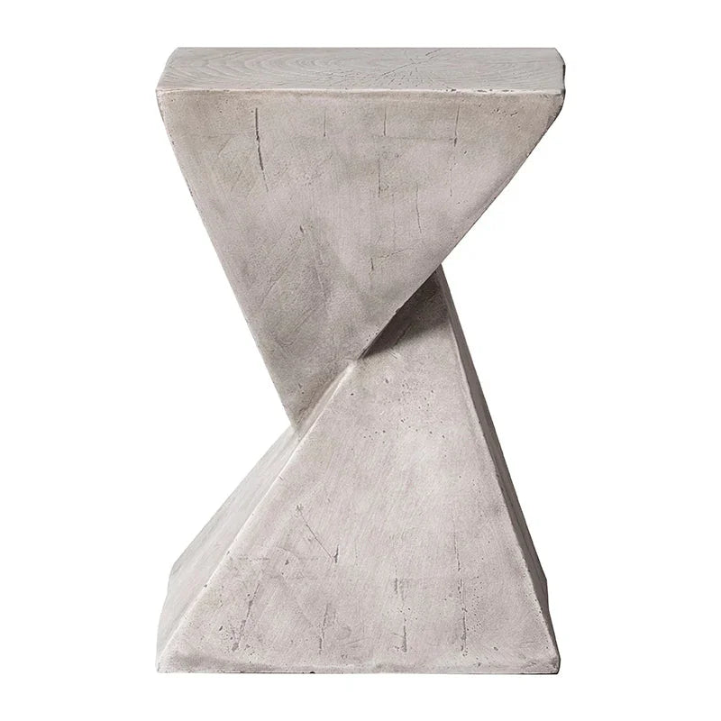 Glint Side Table in Fiberstone Square Accent Table - Elax Furniture